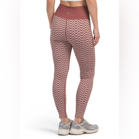 SPIRITUAL GANGSTER Seamless Jacquard Leggings. Women’s Size M/L. New With Tags - Picture 1 of 8